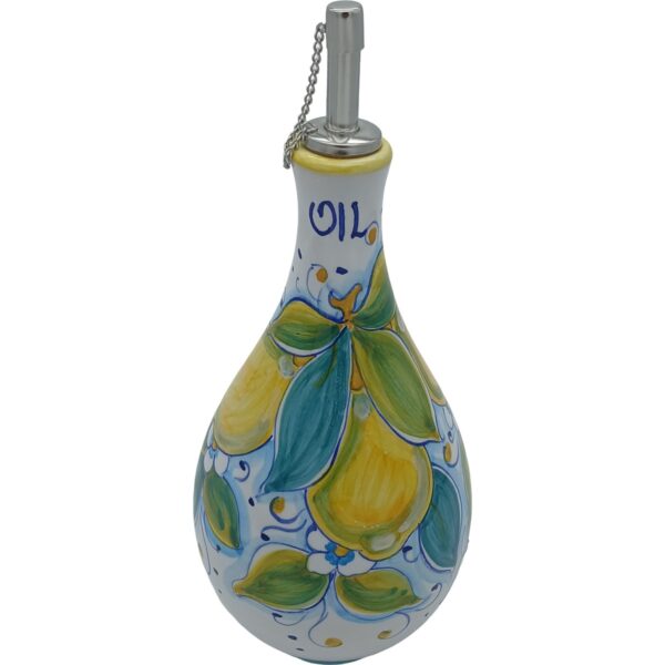 Ceramic oil bottle 20cm - Lemon