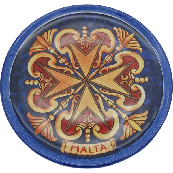 Ceramic plate 20cm Maltese Cross - C
