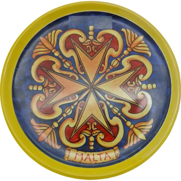 Ceramic plate 15cm Maltese Cross