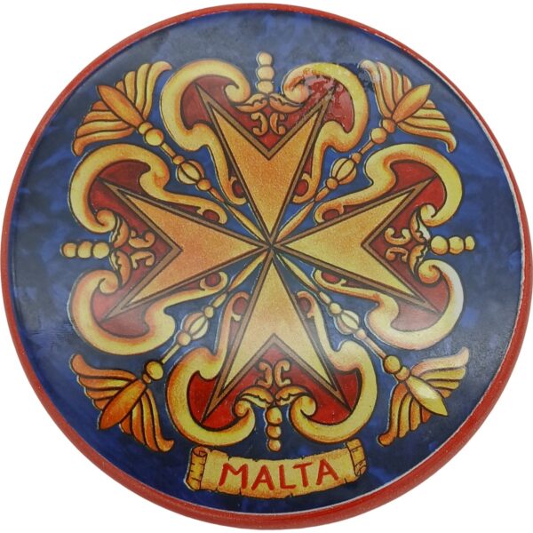 Ceramic pot holder 15cm Maltese Cross