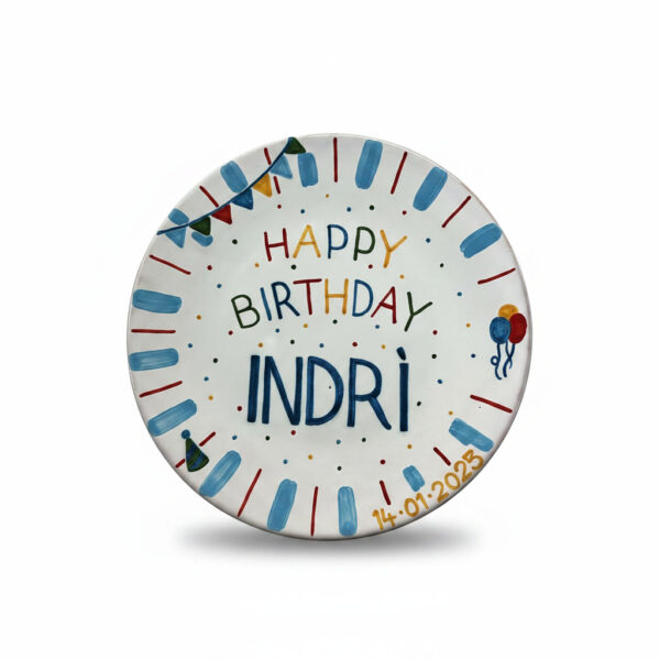 Birthday Celebration Plate