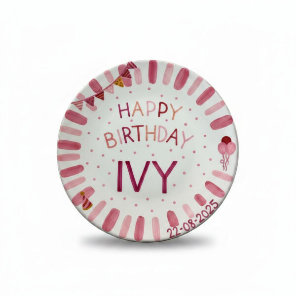 Birthday Celebration Plate