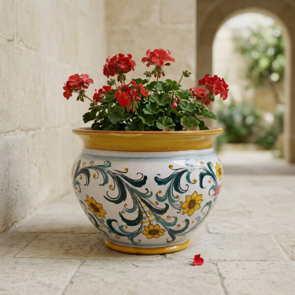 Sunflower Garden Pot