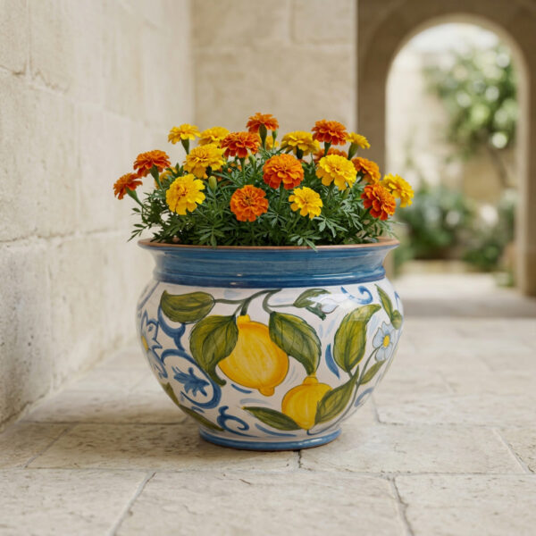 Mediterranean Lemon Pot